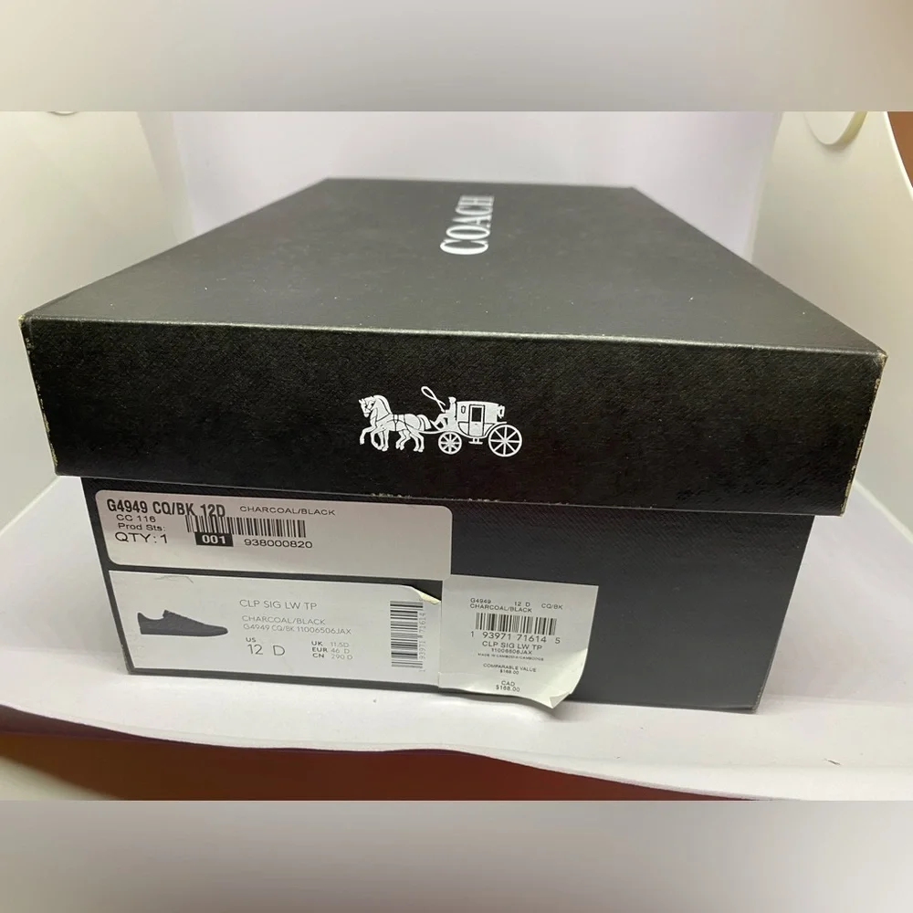 Coach Men’s Signature Sneaker - Picture 7 of 9